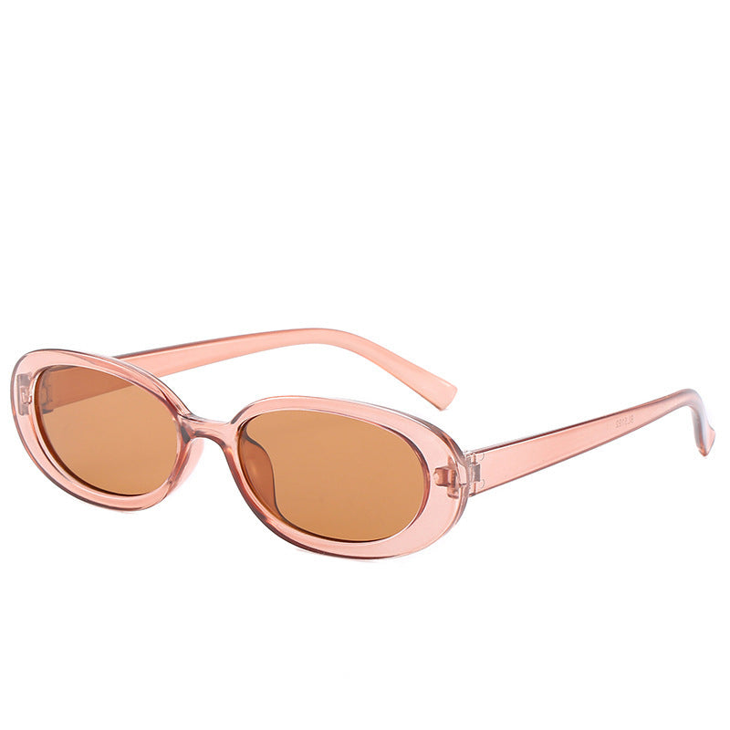 SLIM OVAL SUNGLASSES