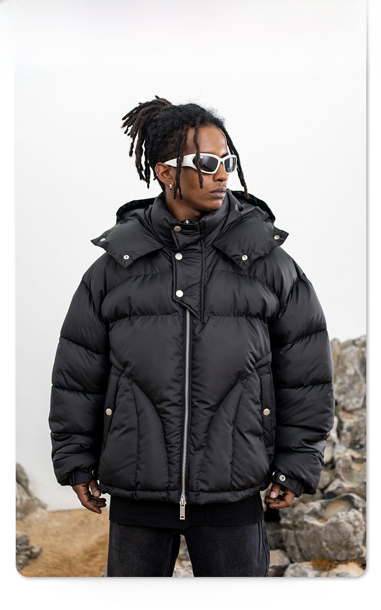 BLACK PUFFER JACKET