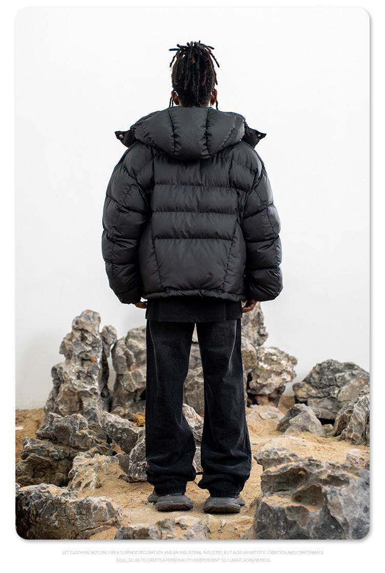 BLACK PUFFER JACKET