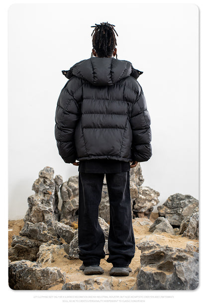 BLACK PUFFER JACKET