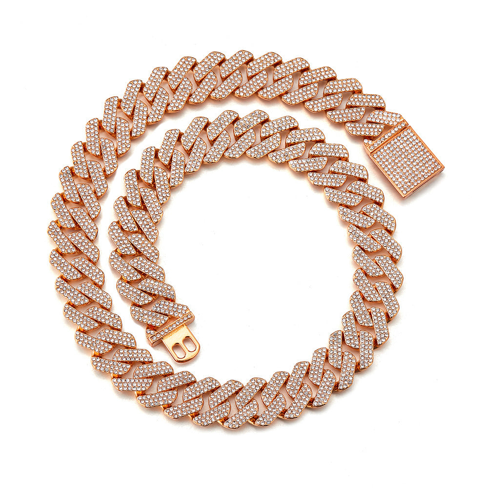 ICED OUT THICK CUBAN NECKLACE