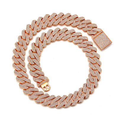 ICED OUT THICK CUBAN NECKLACE