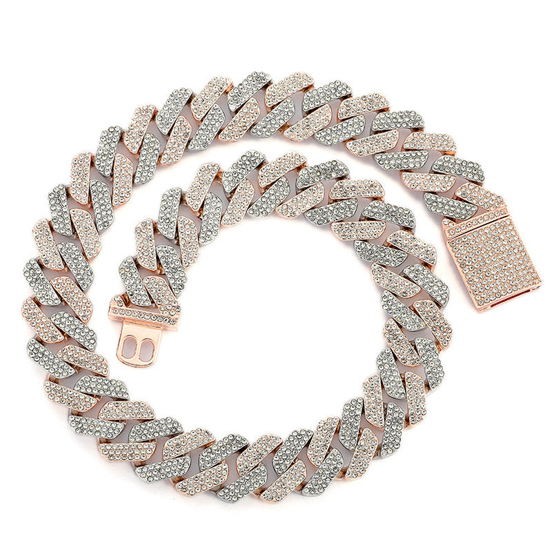 ICED OUT THICK CUBAN NECKLACE