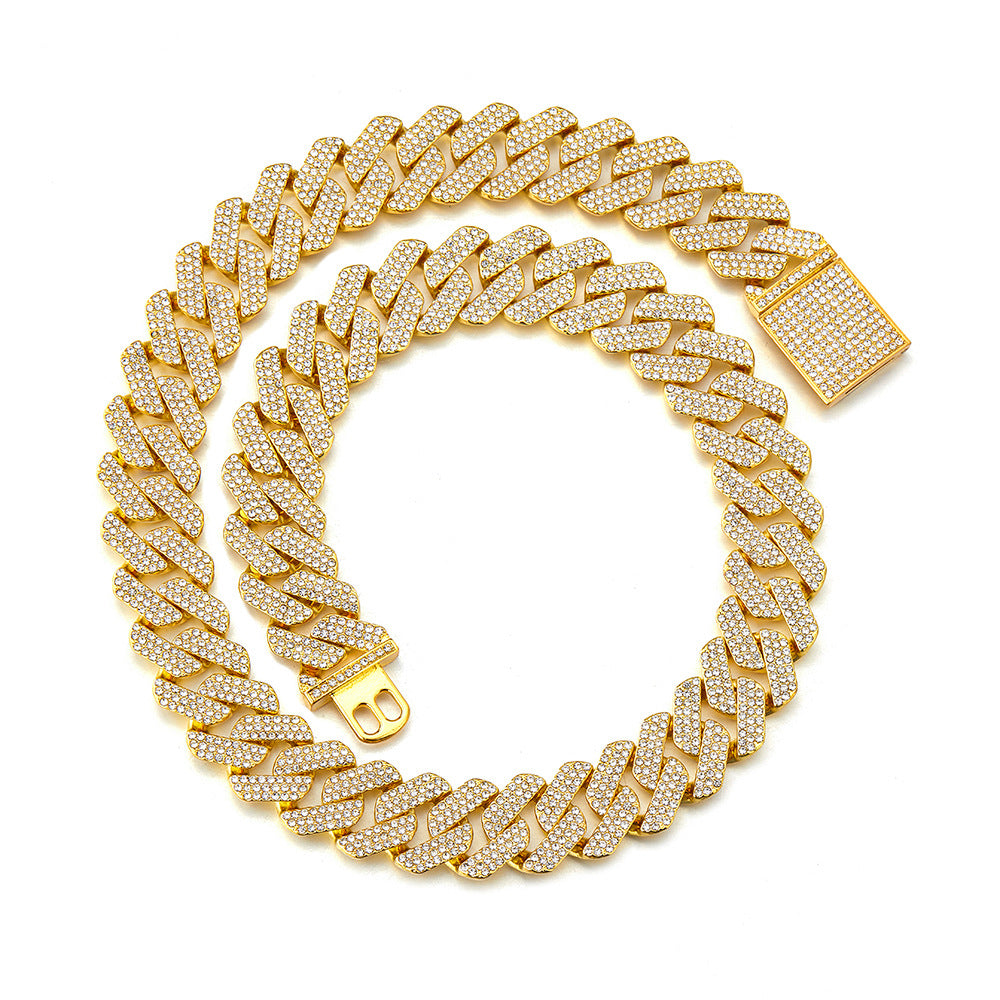 ICED OUT THICK CUBAN NECKLACE