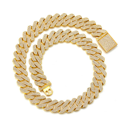 ICED OUT THICK CUBAN NECKLACE