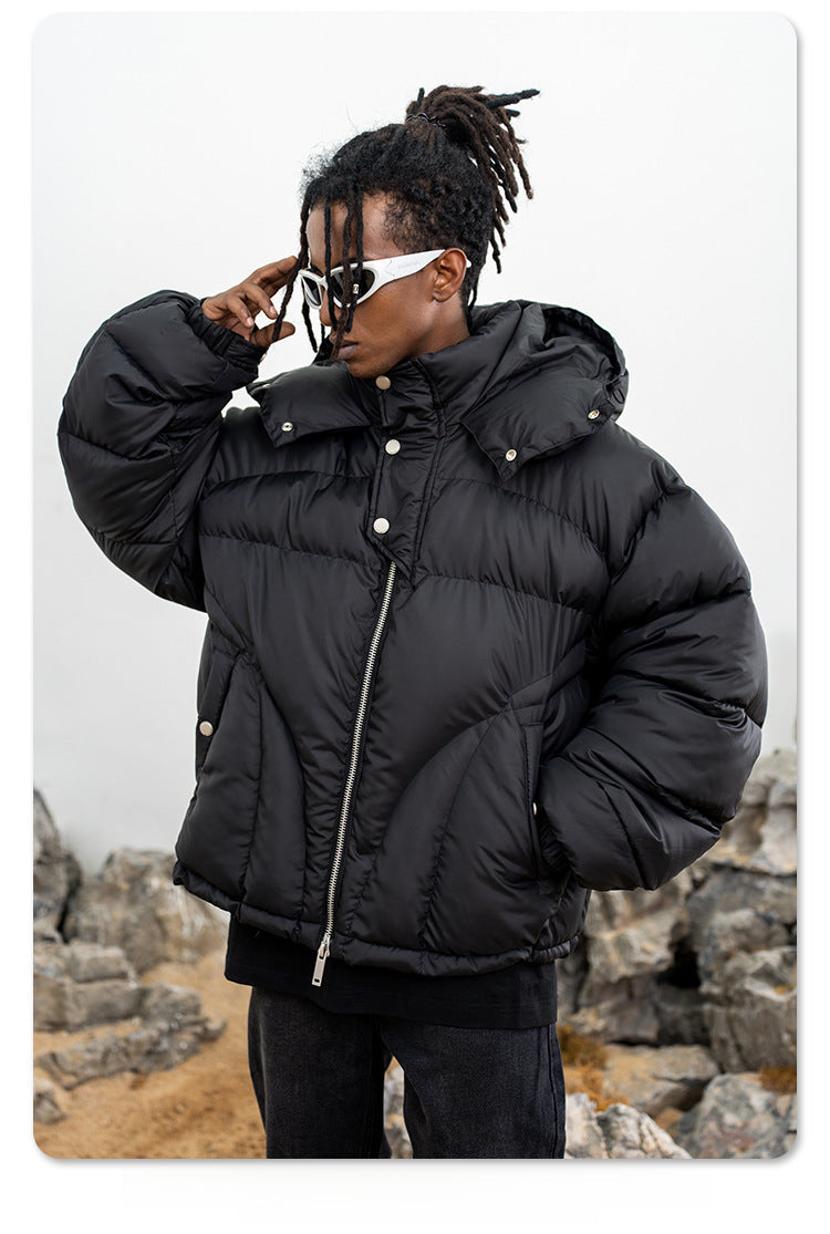 BLACK PUFFER JACKET