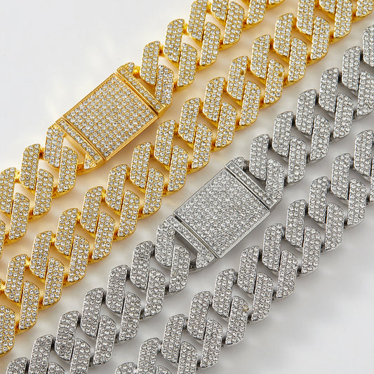 ICED OUT THICK CUBAN NECKLACE